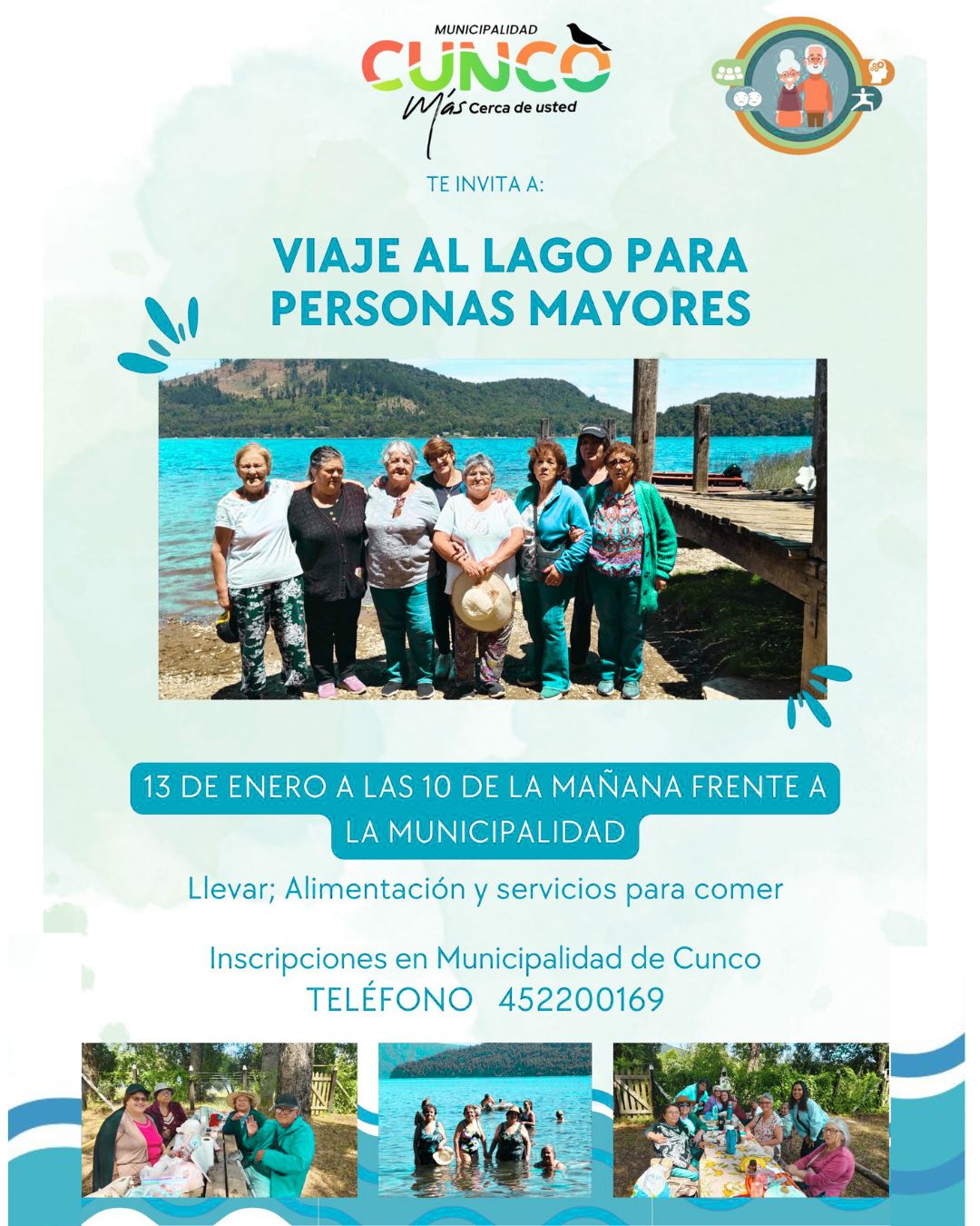  Viaje al Lago Colico para Personas Mayores