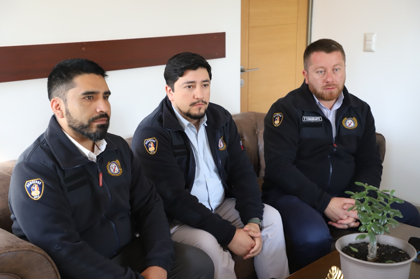 Nueva Directiva del Cuerpo de Bomberos de Cunco