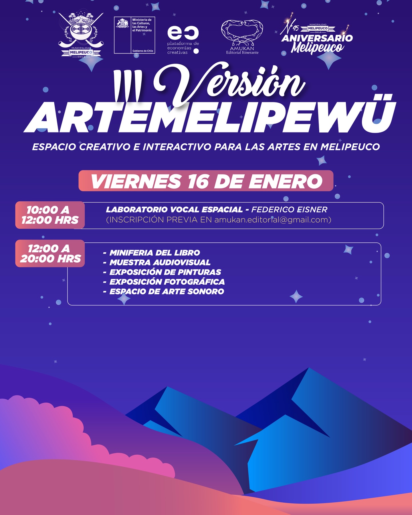 III Versión Artemelipewü: Celebración Cultural en Melipeuco
