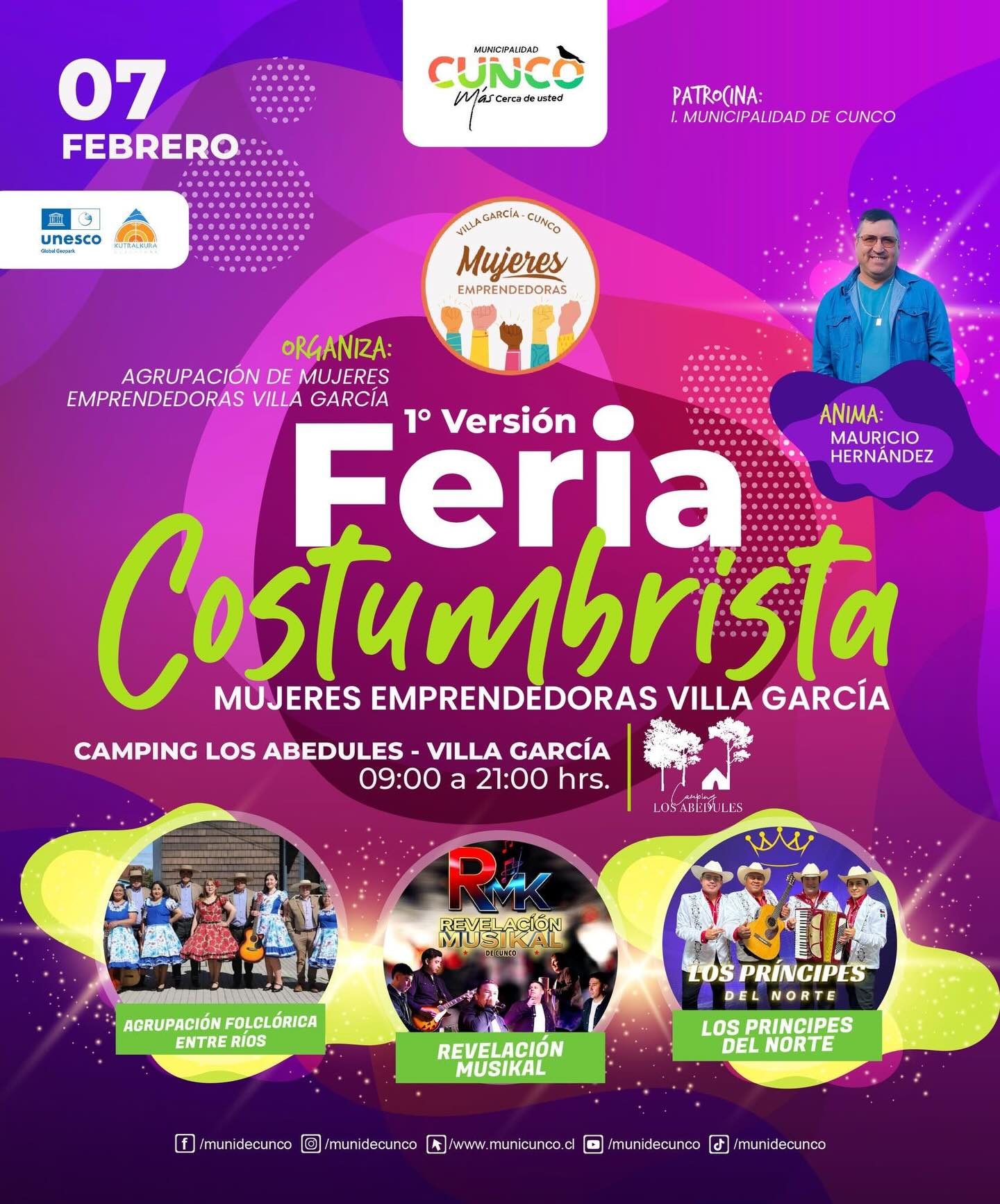 1° Feria Costumbrista en Villa García - 7 de febrero