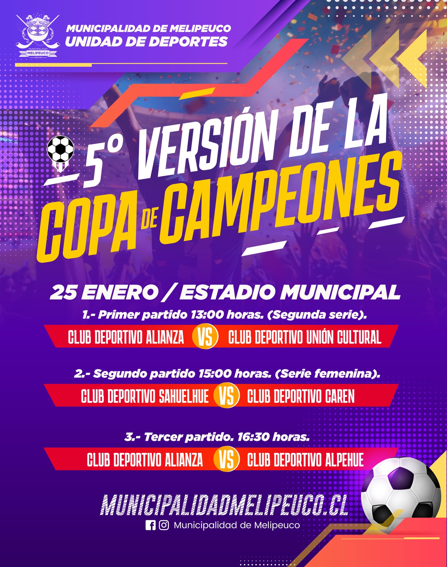 Copa de Campeones en Melipeuco - 25 Enero 2026