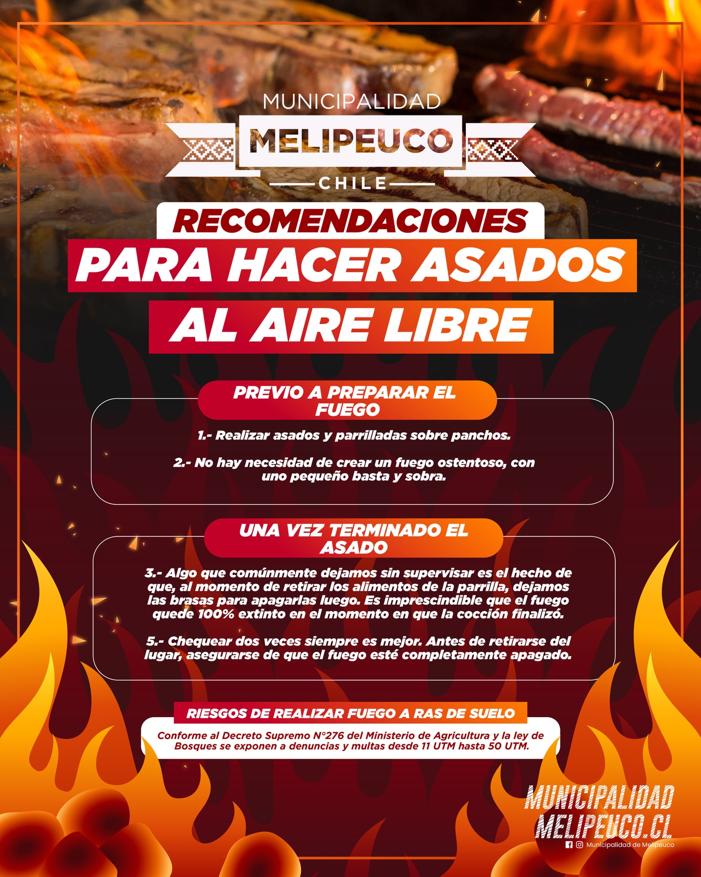 Recomendaciones para Asados Seguros en Verano