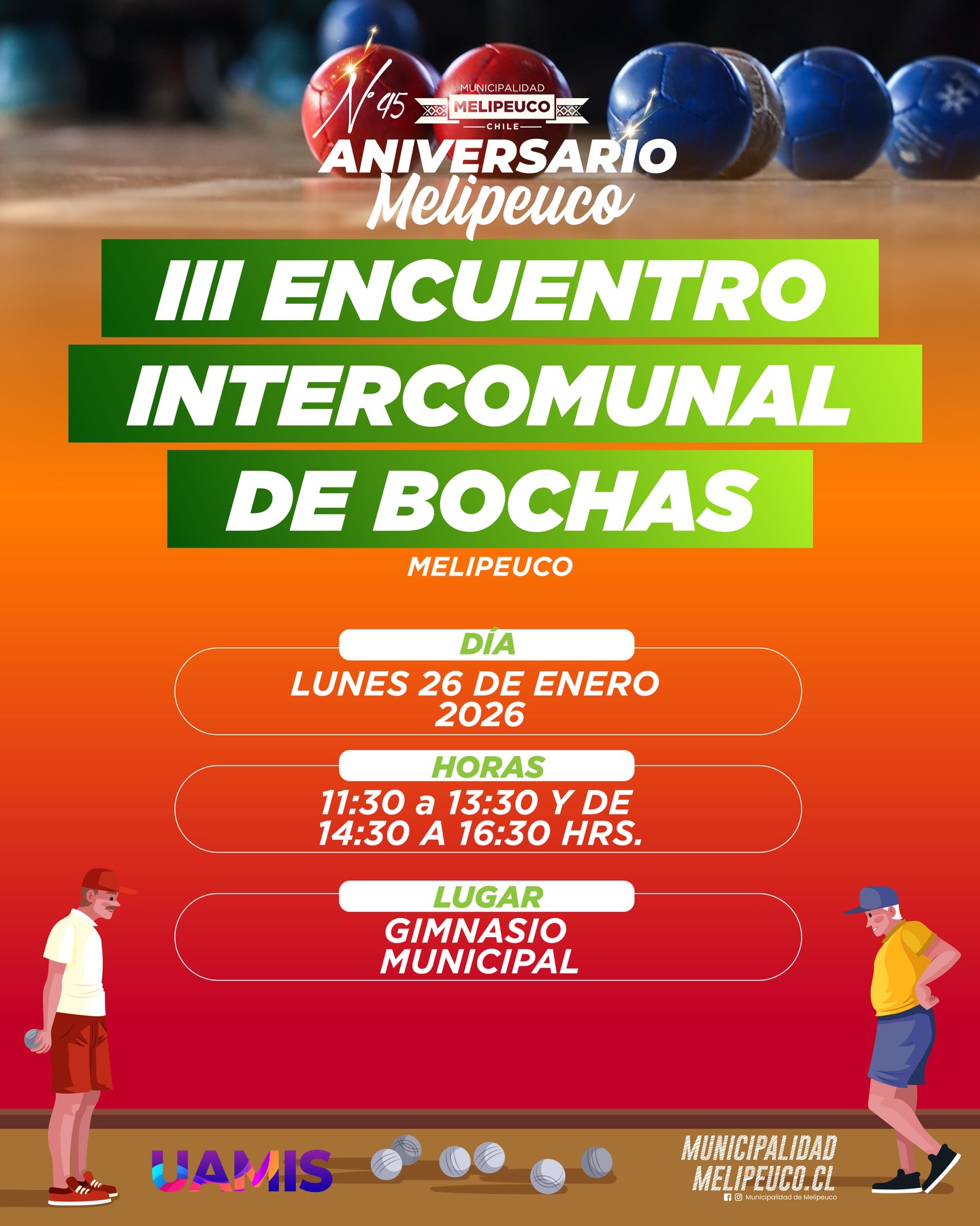 III Encuentro Intercomunal de Bochas - 26 Enero 2026