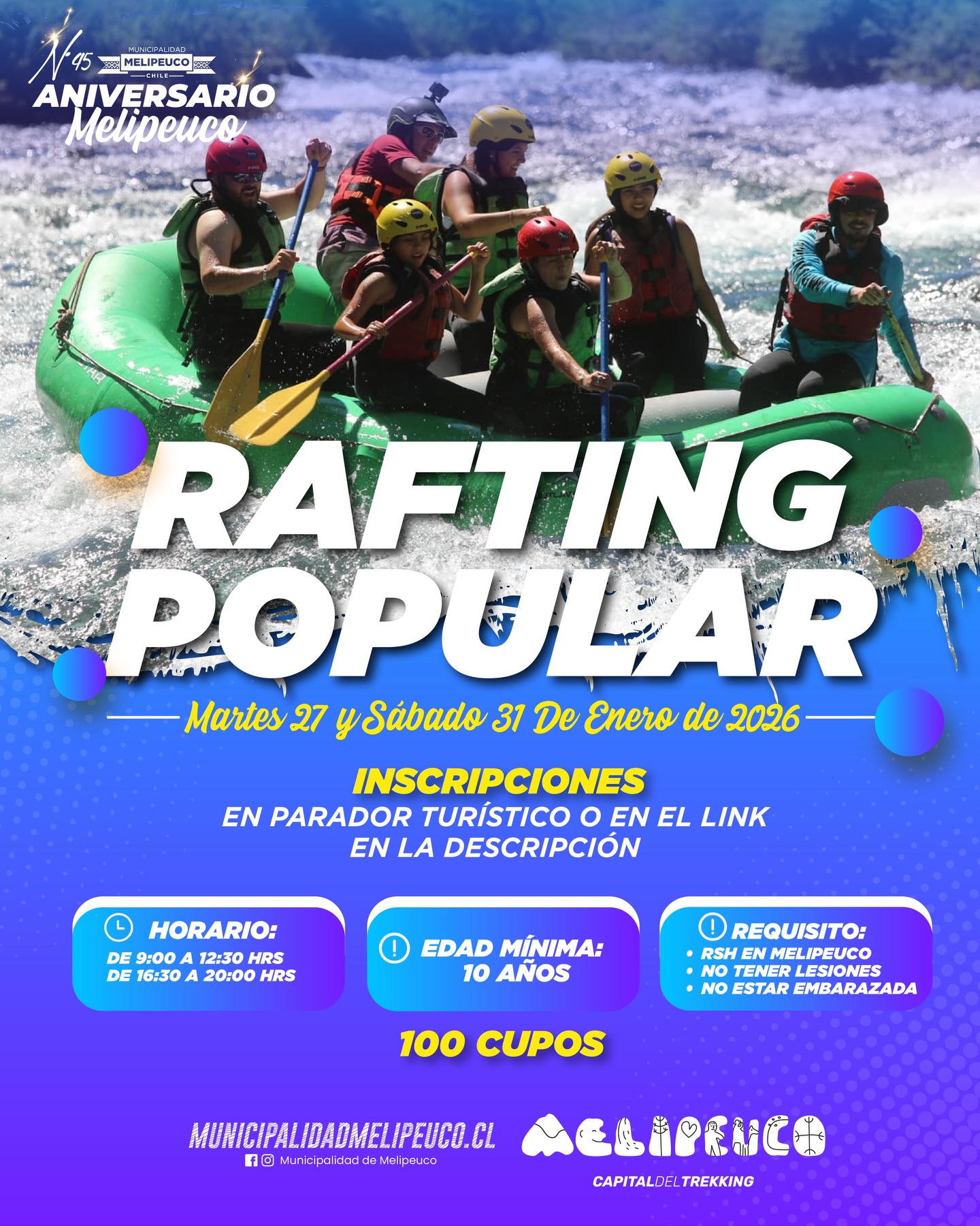 Rafting Popular - 27 Enero: Aventura en el Río