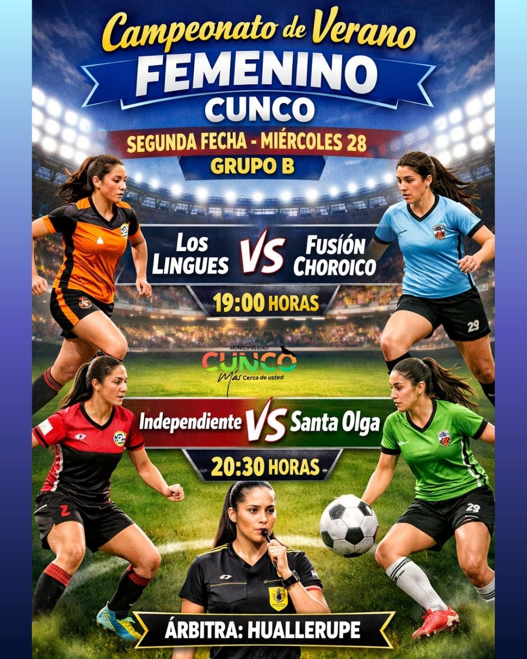 Campeonato de Fútbol Femenino - 28 Enero: Independiente vs Santa Olga