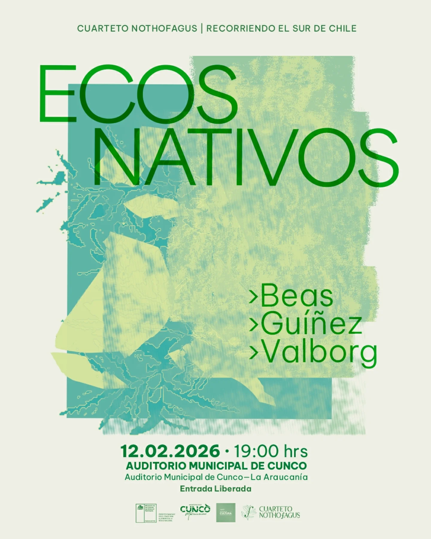 Gira 'Ecos Nativos' en Cunco - 12 Febrero