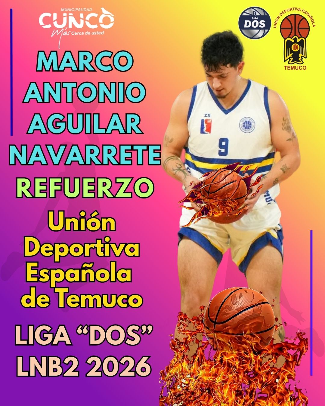 Marco Antonio Aguilar se une a Unión Deportiva Española