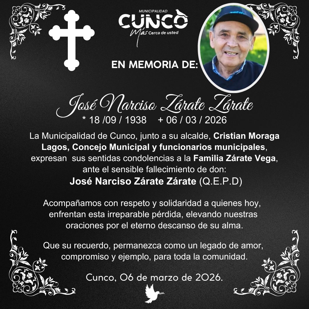Jornada Cultural en la Plaza de Armas de Cunco
