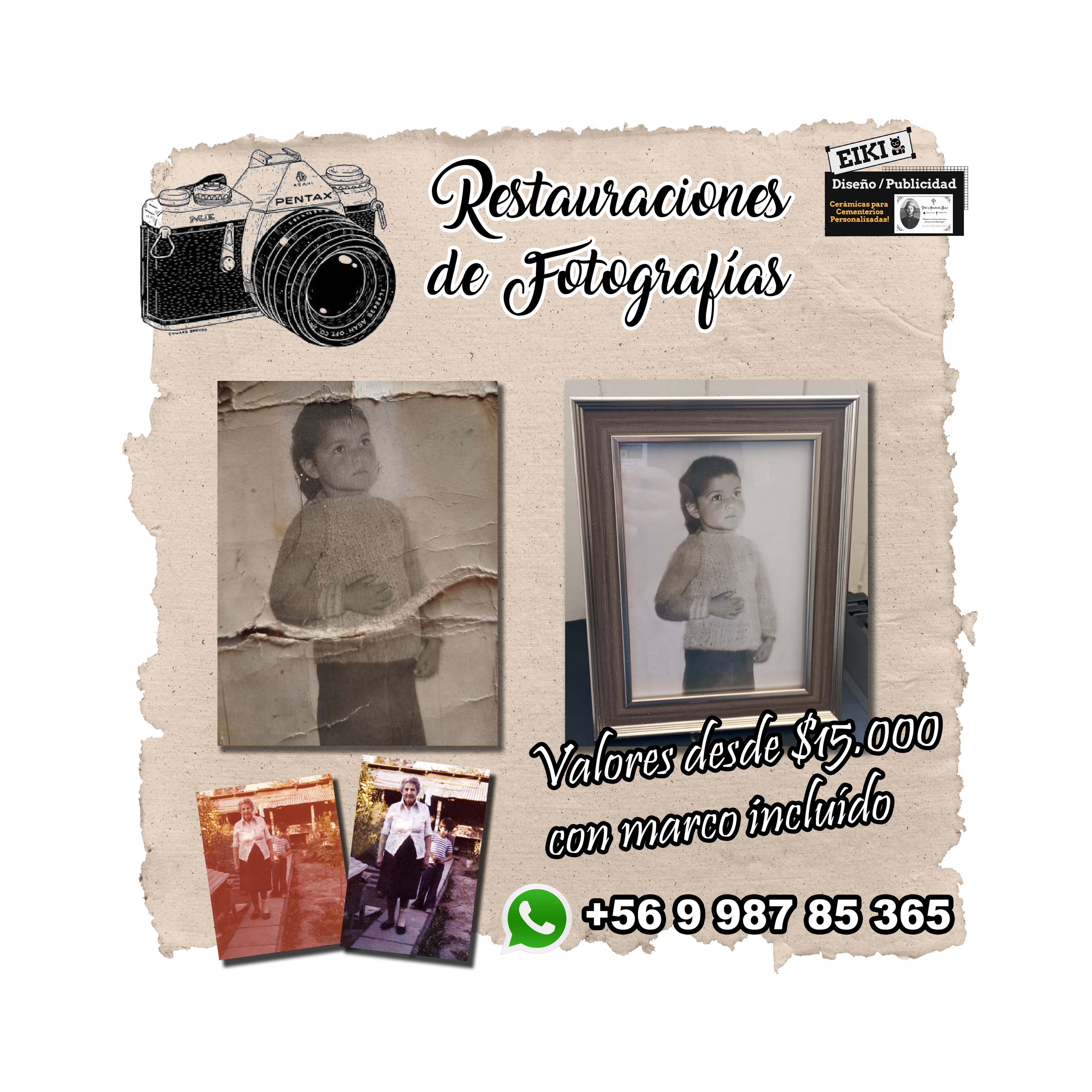 RESTAURACIÓN DE FOTOGRAFÍAS