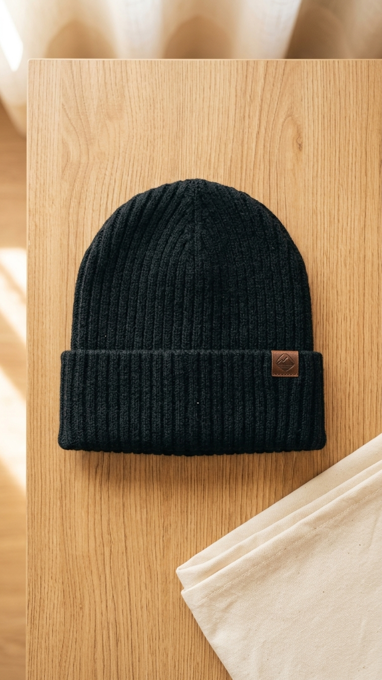 Gorro Beanie Navy Slouchy | Double AA Fitted Chile — Urban Fit