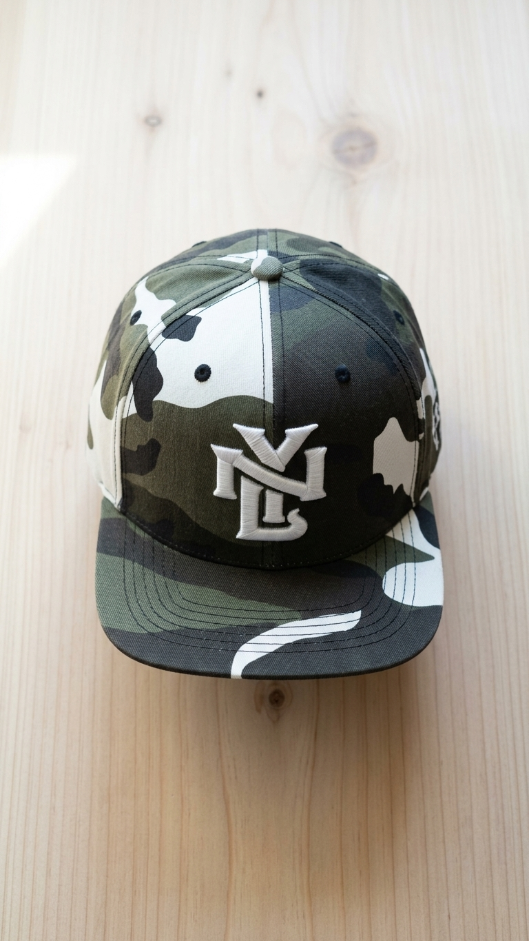 Jockey NY Snapback Camuflado | Double AA Fitted Chile — Estilo Outdoor