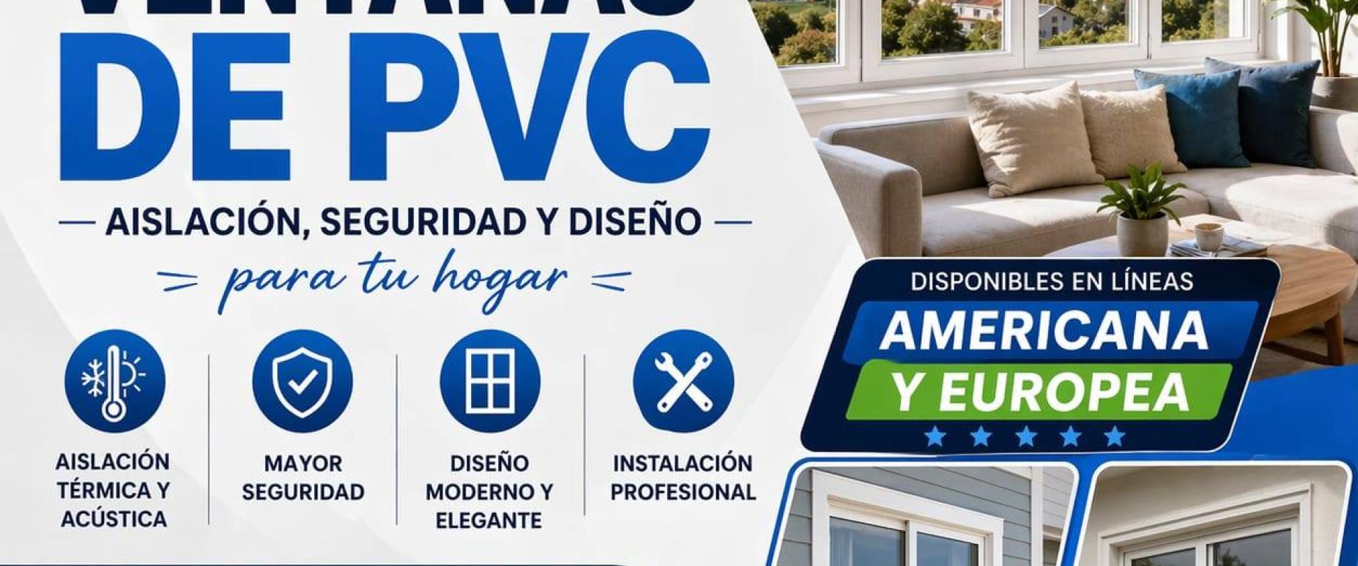 Ventanas de PVC Americanas Termic Imperial