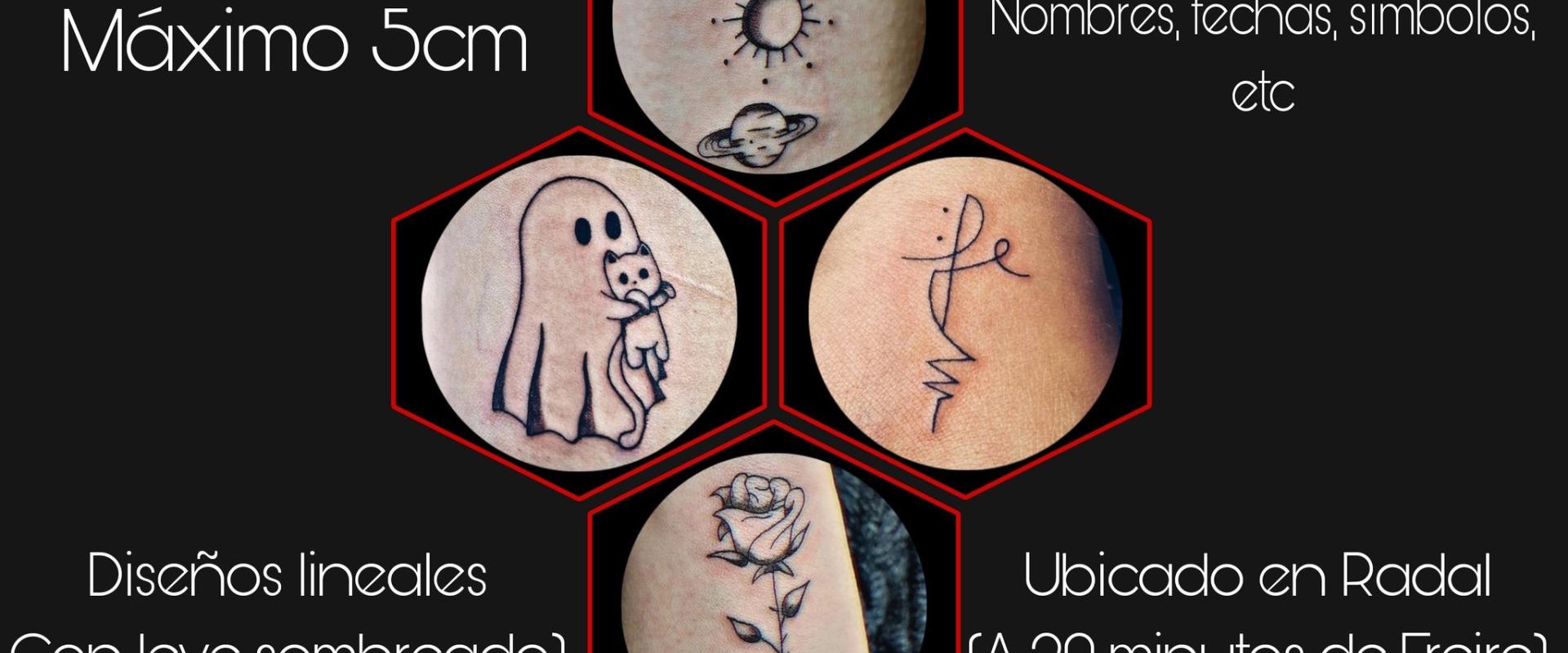 Promoción de tatuajes lineales hasta 5cm