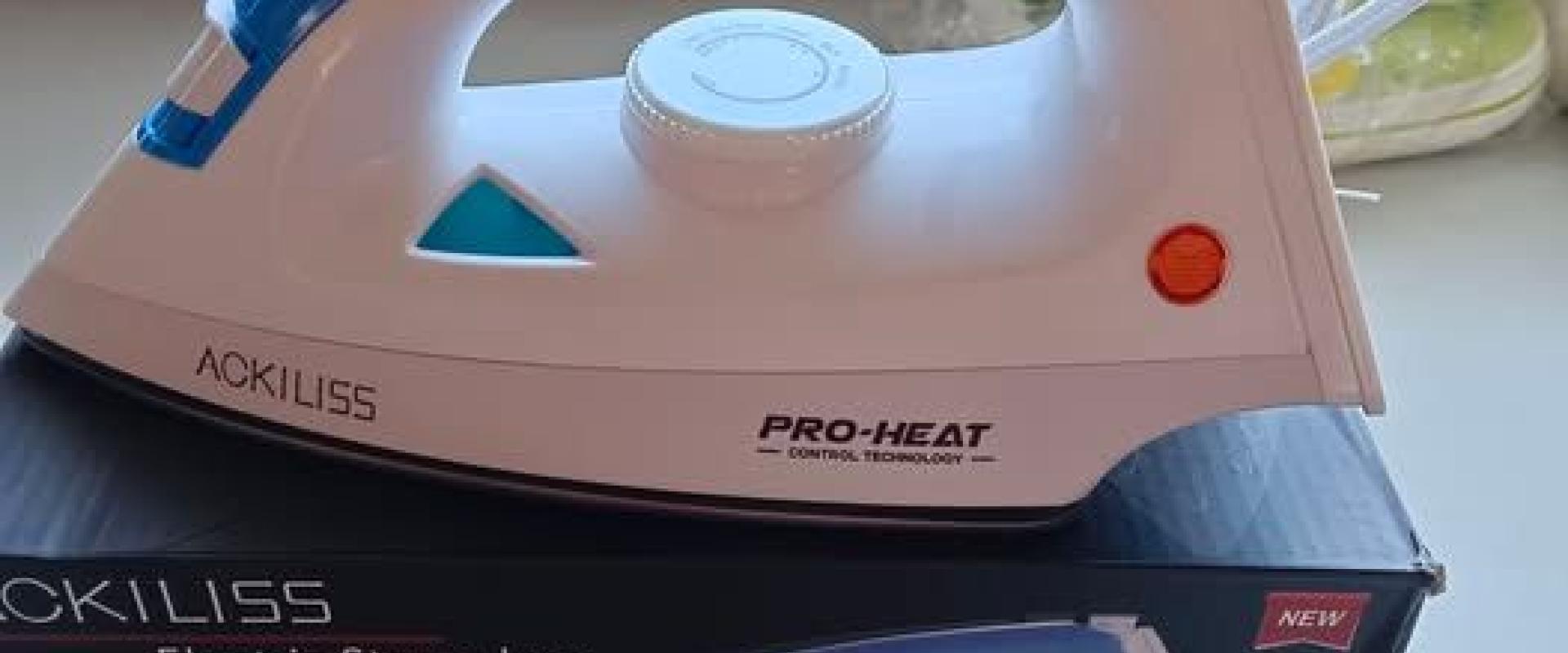 Plancha de Vapor Ackiliss Pro-Heat