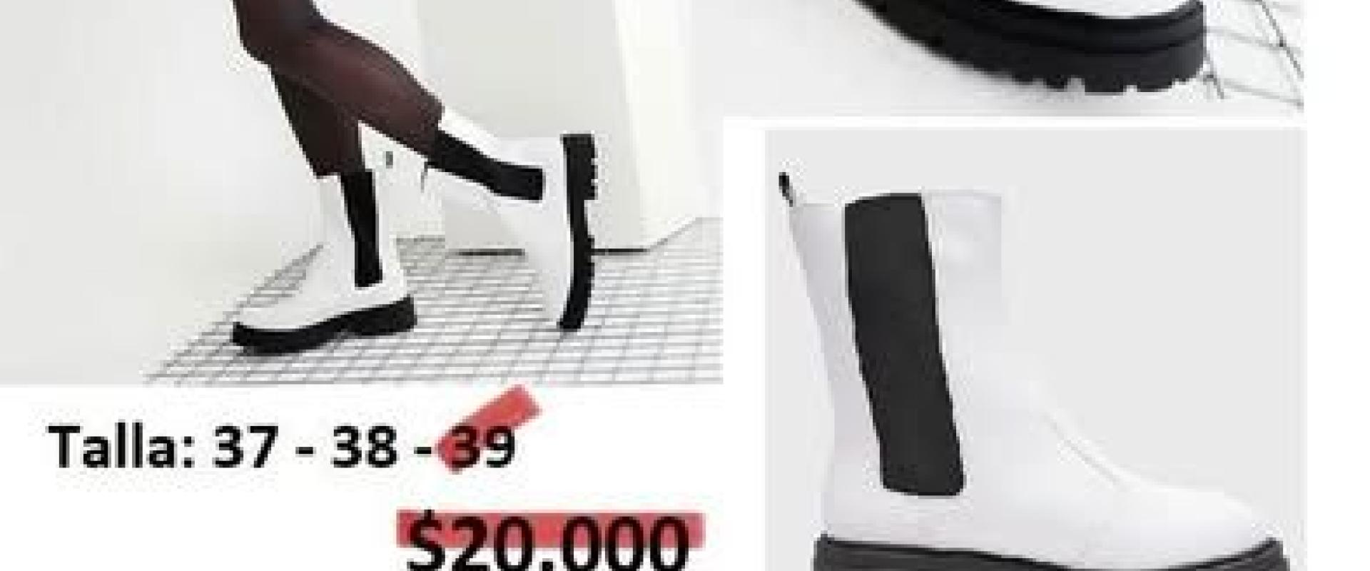 Botas y Botines Blancos - Últimas Unidades