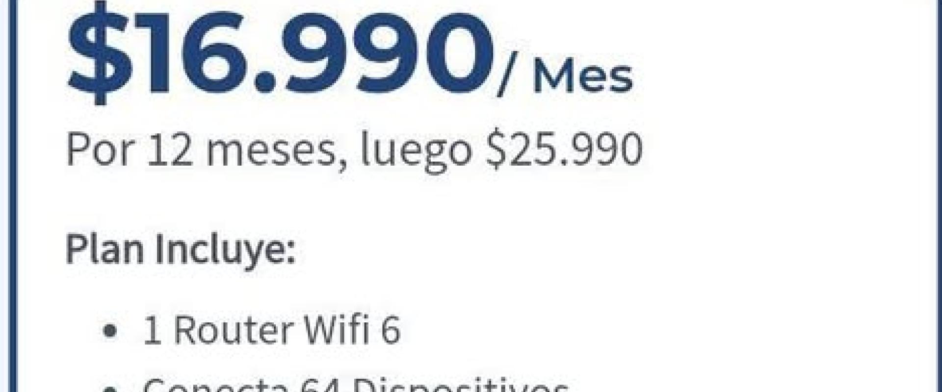 Plan Internet Super Fibra 800 Telsur