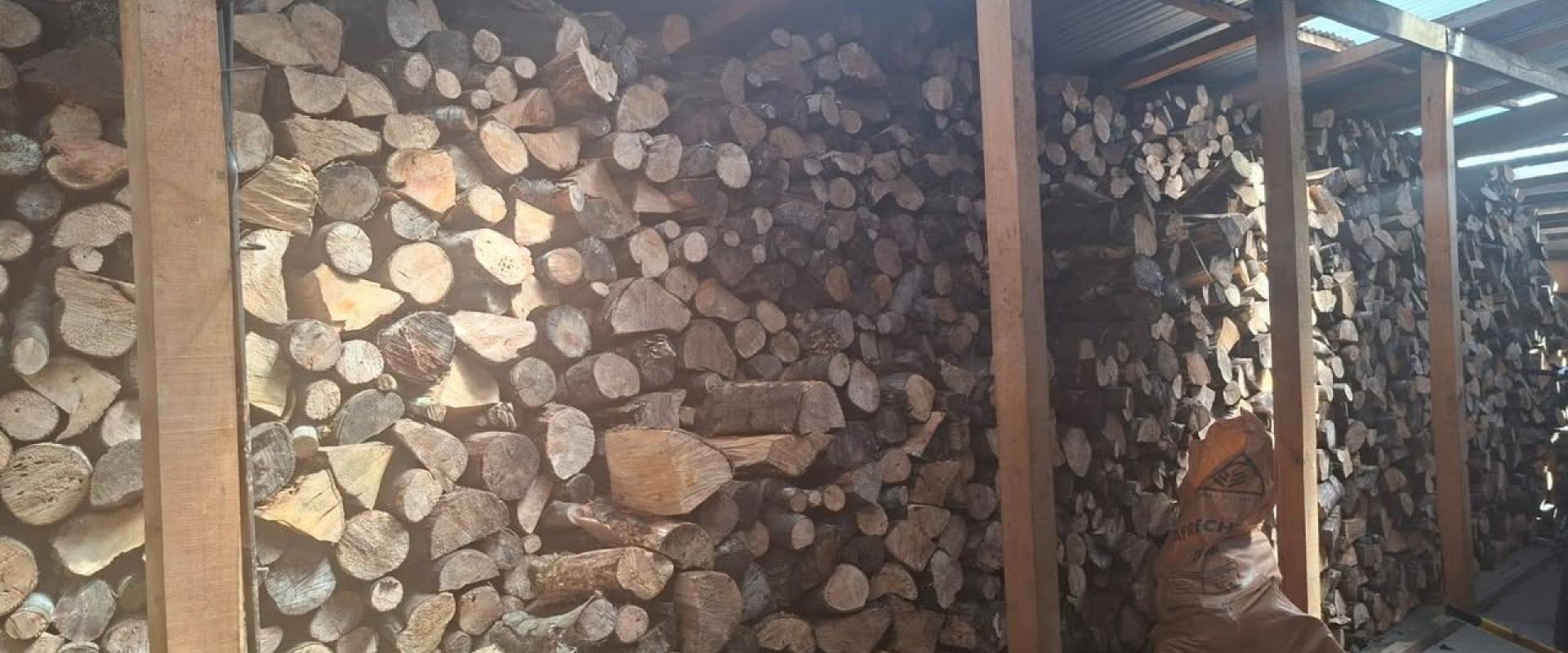 Leña nativa seca