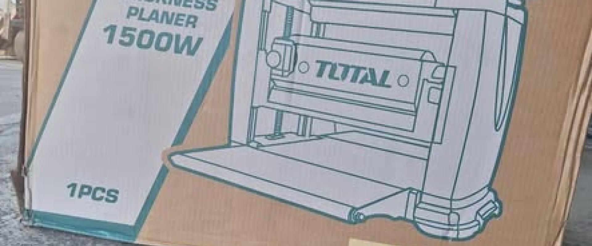 Cepilladora eléctrica Total 1500W TTKP15001