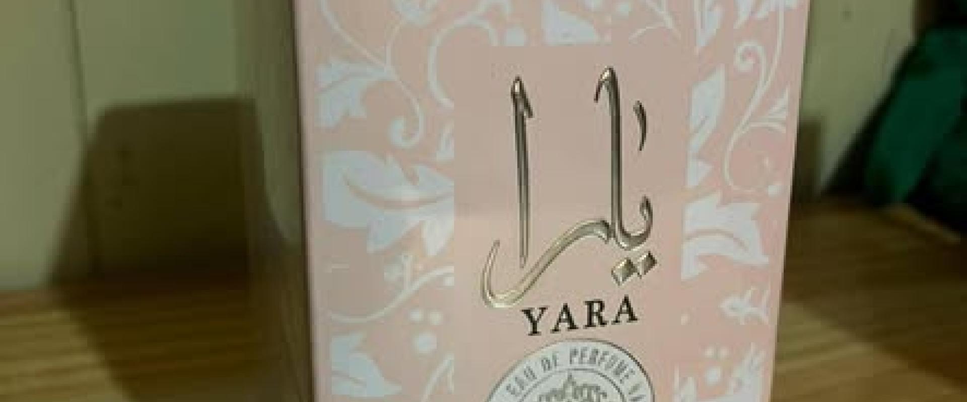 Perfume Yara rosado 100ml y perfumes de cartera