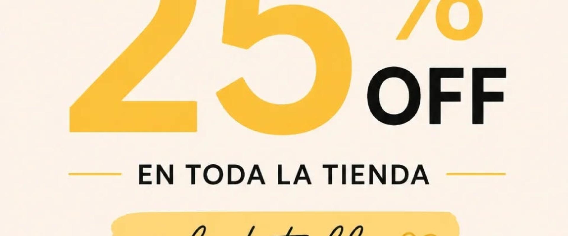 Descuento 25% en Maquillaje, Skincare y Capilar