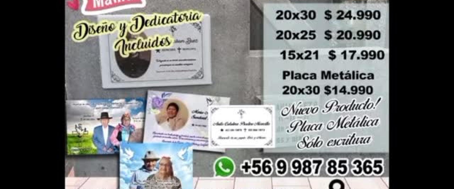 Cerámicas y Placas Personalizadas para Cementerio