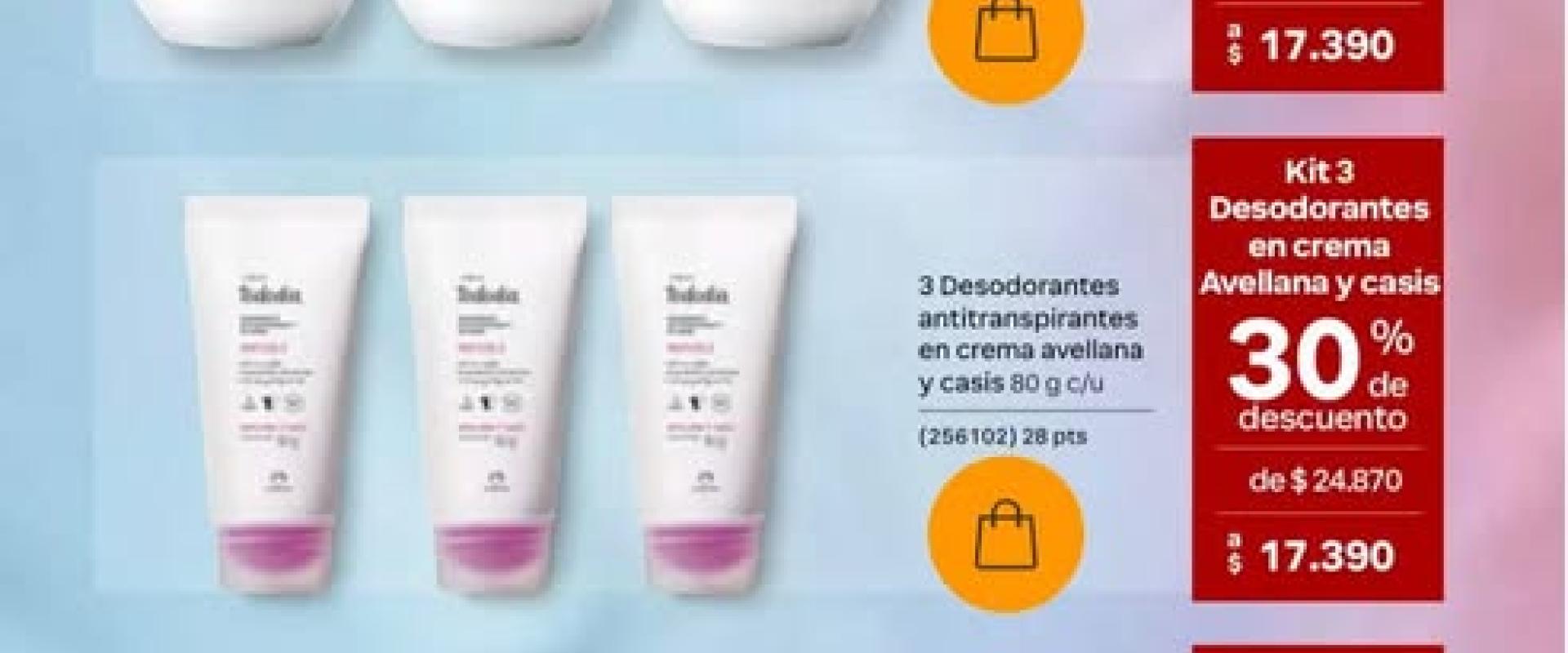 Kit 3 Desodorantes Natura Tododia