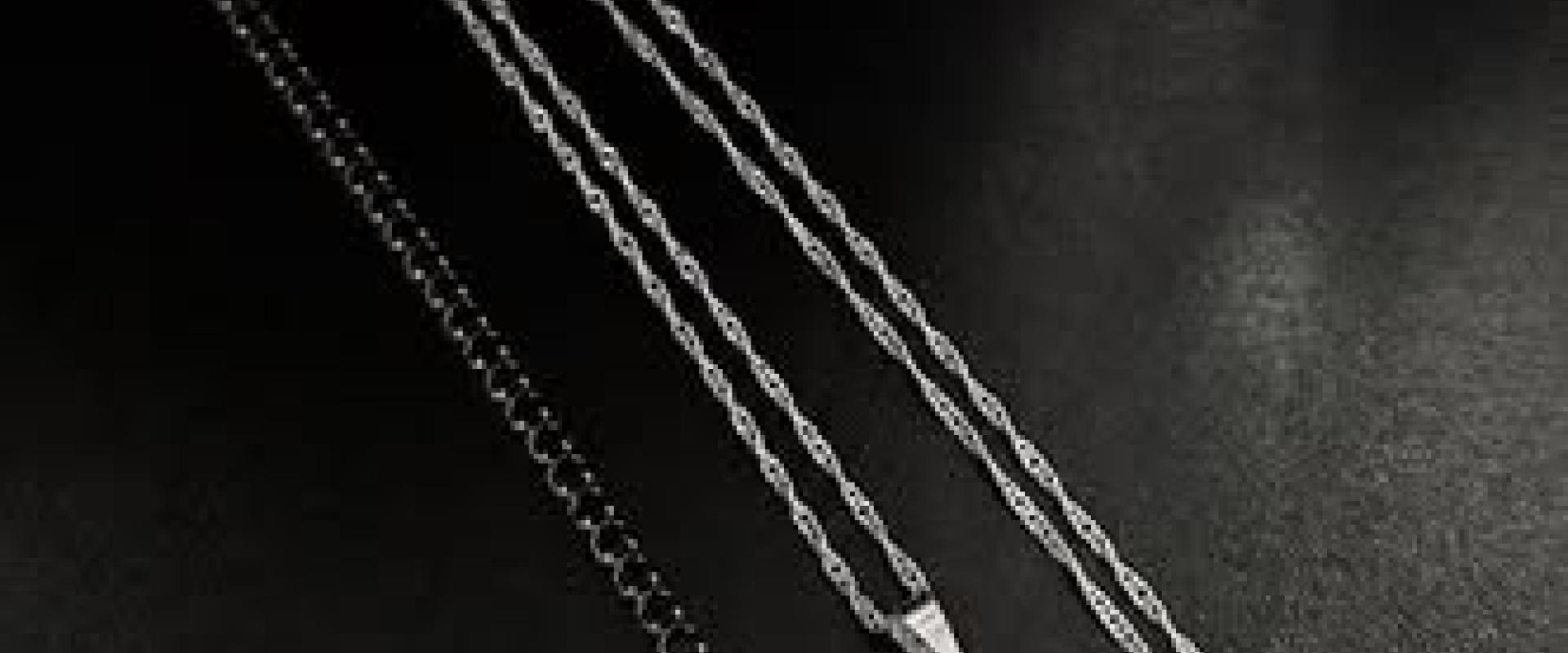 Conjunto de Plata Ley 925: cadena, pulsera y aros