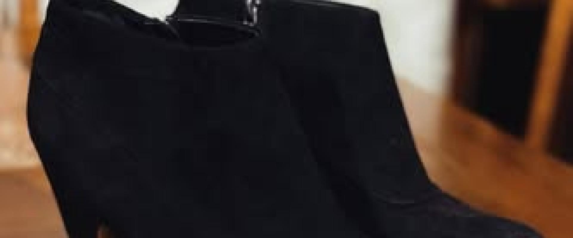 Zapatos de taco negros talla 41
