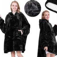 Polerón Sherpa Largo Talla Única Oversize