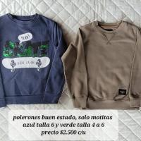 Polerón Infantil Talla 6 en Excelente Estado