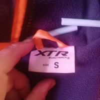 Chaqueta gruesa naranja reflectante