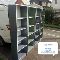 Muebles blancos (Alto 185, Ancho 50, Fondo 30)