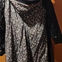 Abrigo lana Saville Row t38 y Vestido jardinera Shein XL