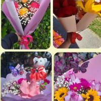 Ramos florales, bombones y peluches en Florería Pétalos