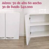Escritorio multifuncional de melamina