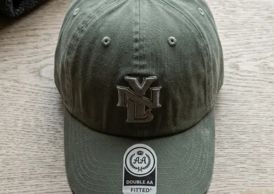 Jockey NY Dad Hat Verde Oliva Tono a Tono | Double AA Fitted Chile