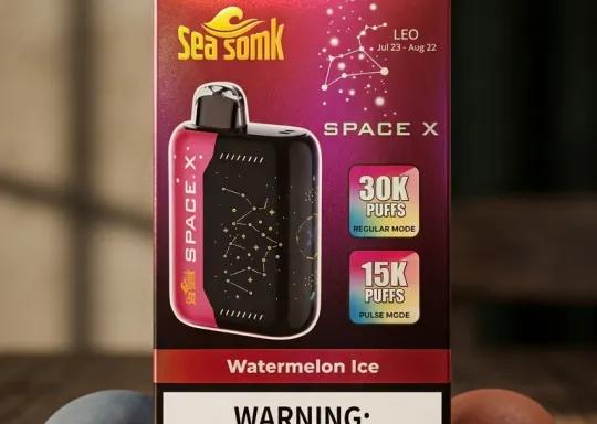 Sea Somk Space X Watermelon Ice 30K | Vaper Desechable Sandía Chile