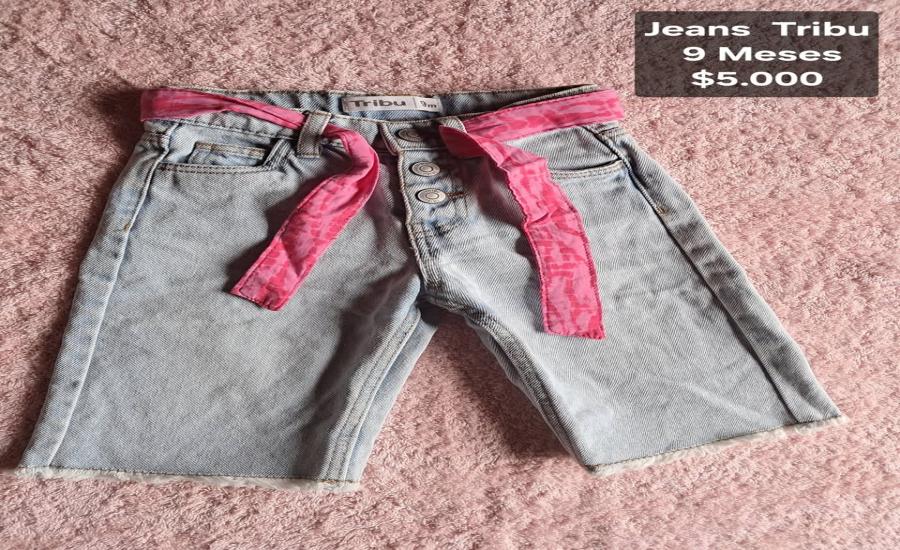 Jeans Tribu para bebé niña 9 meses