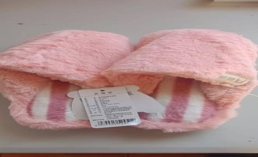 Pantuflas Peluditas Color Rosado