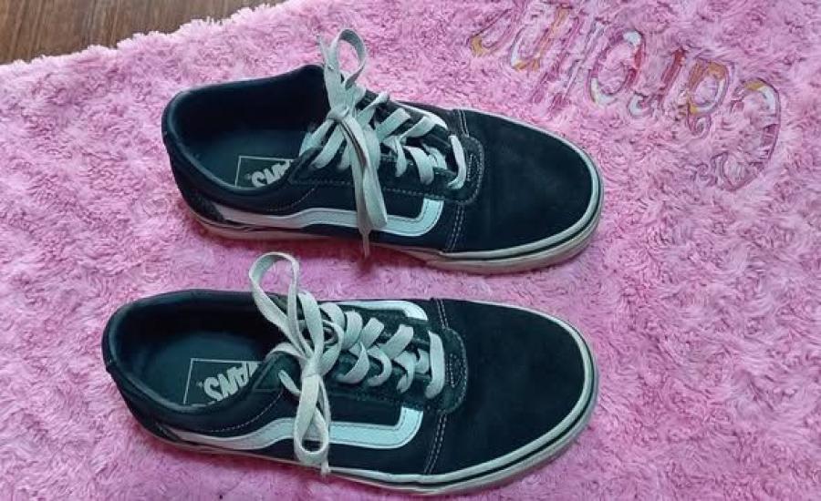 Zapatillas Vans Negras Seminuevas