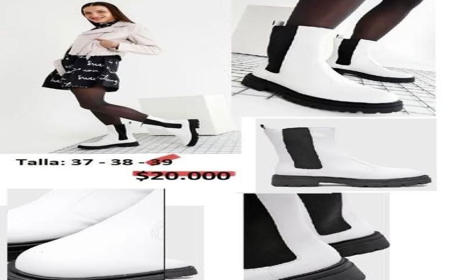 Botas y Botines Blancos - Últimas Unidades