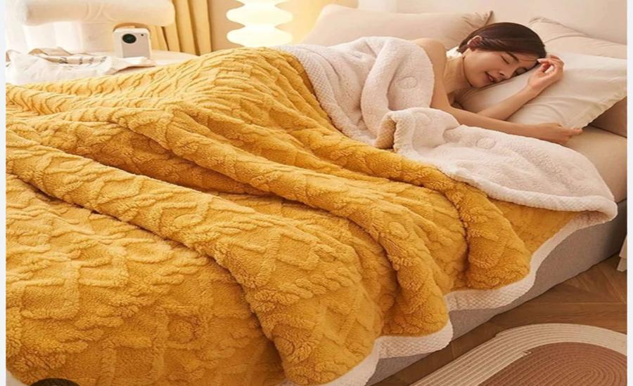 Frazada trenzada chiporro 2 plazas