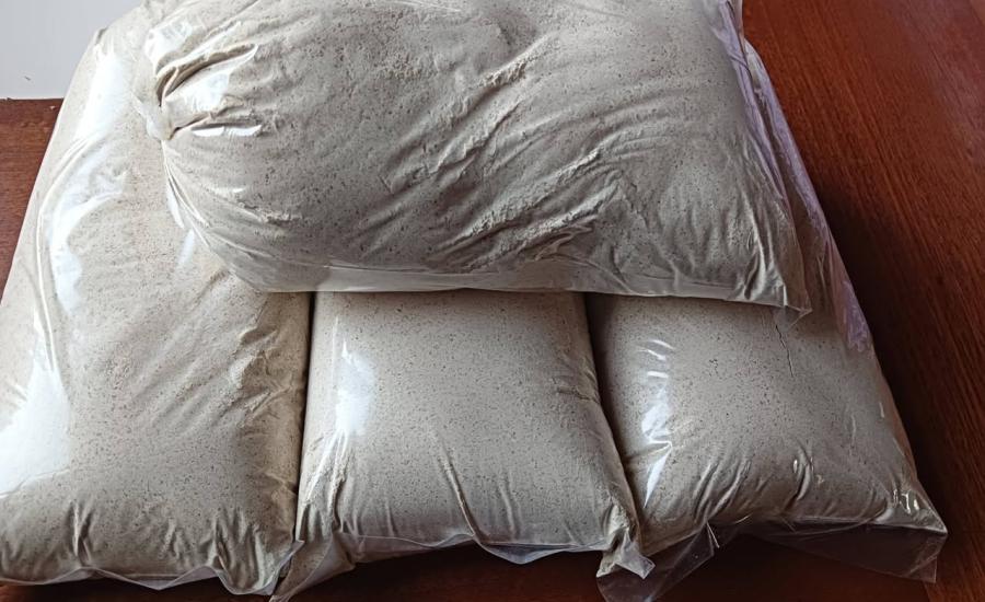 Harina tostada y mermelada de mosqueta