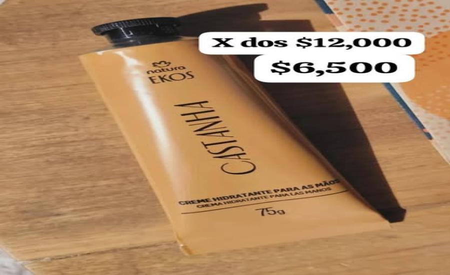 Crema de manos Natura Ekos Castanha 75g