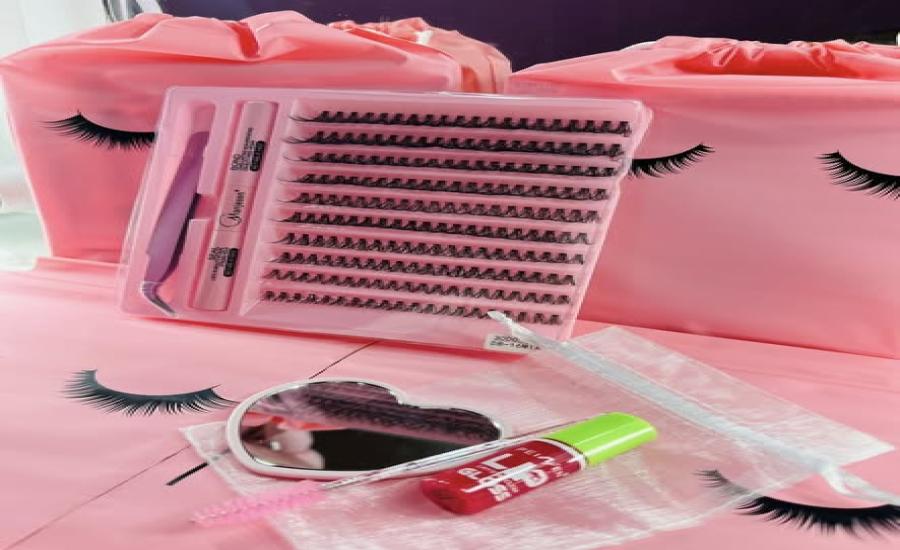 Kit de pestañas punto a punto y Libro de pestañas