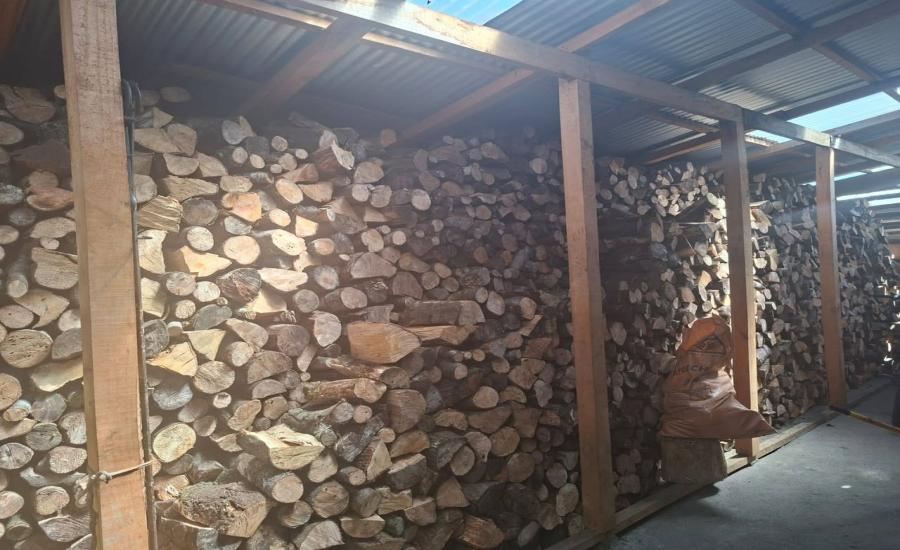 Leña nativa seca