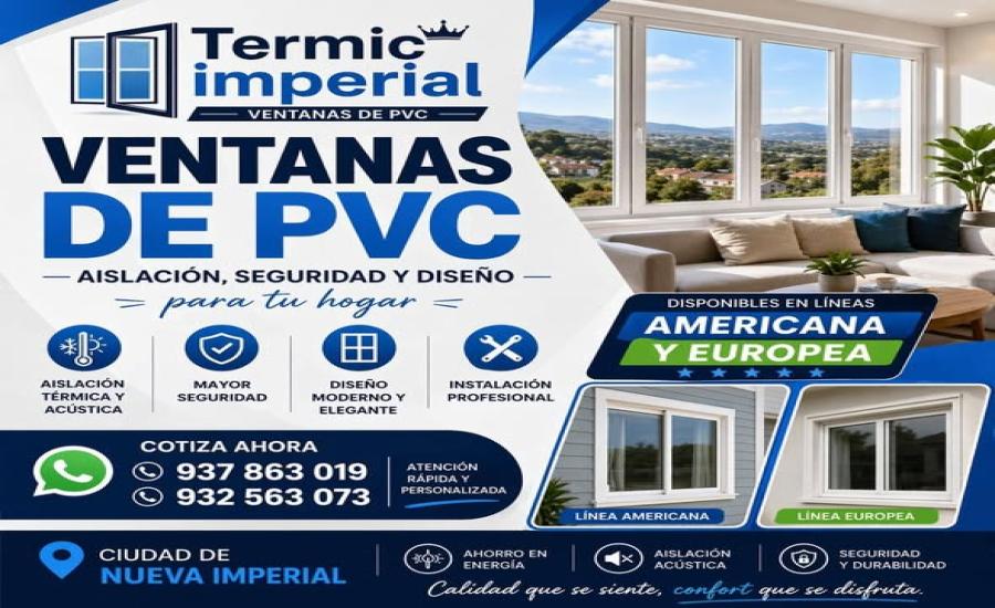 Ventanas Americanas de PVC
