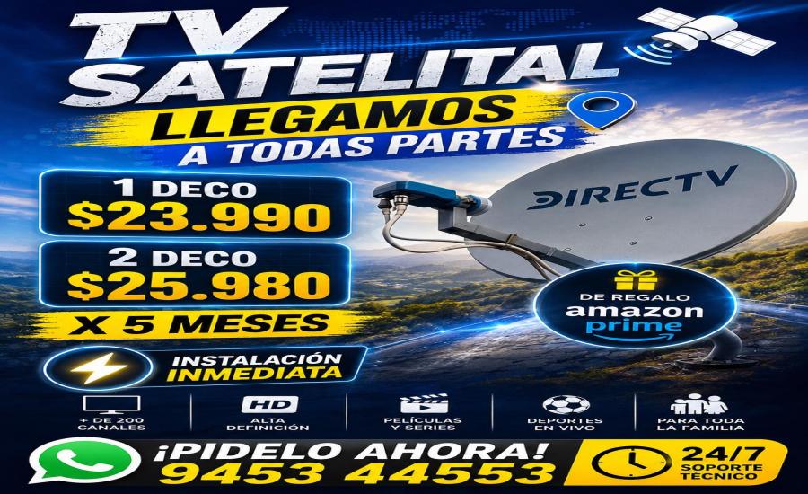 Servicio de TV Satelital Directv