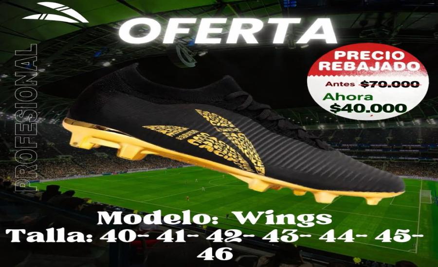 Zapatos de fútbol profesional CAC1KE Modelo Wings
