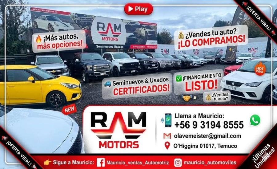 Venta de vehículos seminuevos y usados RAM MOTORS